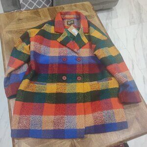 Dangerfield plaid coat size 20 AU New ( fits16-18 US) $298.00